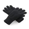 Gloves - B495:Black, 100% acrylic, S/M